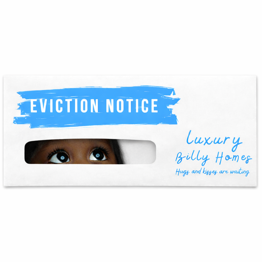 Cuddly eviction notice